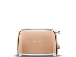 Smeg 2 Slice Toaster 50's Style Rose Gold TSF01RGEU
