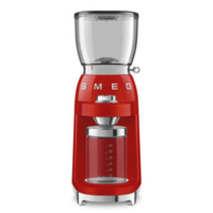 Smeg Coffee Grinder 50's Style 150W Red CGF01RDEU