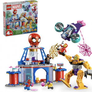 LEGO Marvel - Le QG des lanceurs de toile de l?équipe Spidey (10794)