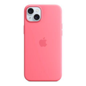 Apple iPhone 15 Plus Silicone Case with MagSafe Pink MWNE3ZM/A