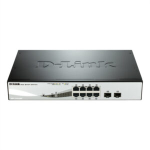 D-Link Web Smart DGS-1210-08P/E Switch 8 x 10/100/1000 PoE+ 2 Gigabit
