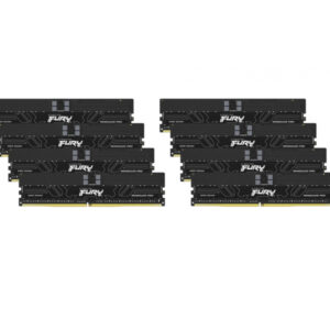 Kingston Fury Pro DDR5 128GB (8x16GB) 6000MHz 288-pin DIMM Black KF560R3