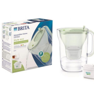 BRITA carafe filtrante Style Eco Green + 1 cartouche Maxtra Pro 128012