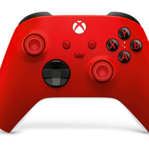 Microsoft Xbox Manette sans fil rouge (QAU-00012)