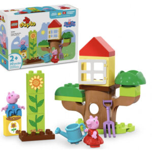 LEGO Duplo - Le jardin et la cabane dans l?arbre de Peppa Pig (10431)