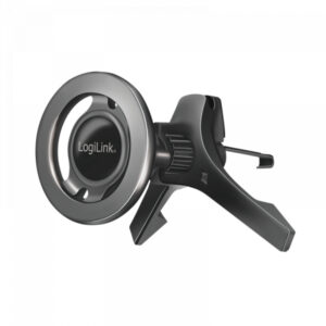 LogiLink Support téléphone magnétique voiture- fixation ventil. AA0167 noir