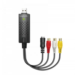 LogiLink Adaptateur USB Audio/Videograbber Noir VG0030A
