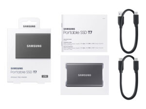 Samsung Portable SSD T7 - USB 3.2 Gen 2 - MU-PC2T0T/WW