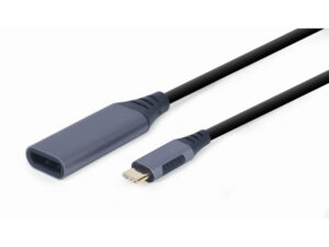 Adapter USB Typ-C DisplayPort- Spacegrau - A-USB3C-DPF-01