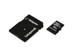 GOODRAM microSDHC 16GB Class 10 UHS-I + adapter M1AA-0160R12