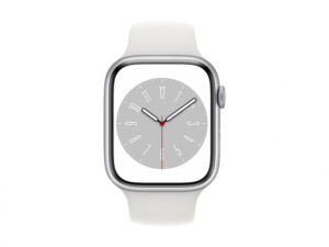 Apple Watch Series 8 GPS Cellular 45mm Silver Alu Case White MP4J3FD/A