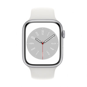 Apple Watch Series 8 GPS Cellular 45mm Silver Alu Case White MP4J3FD/A