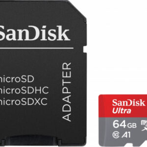 SanDisk MicroSDXC Ultra 64GB - SDSQUAB-064G-GN6MA