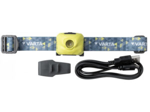 Varta LED Taschenlampe Outdoor Ultralight, Lime inkl. 1x Micro USB Kabel