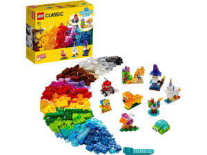 LEGO Classic - Briques transparentes créatives