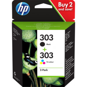 HP Tinten Kombipack Black/Color - NR.303/T6N02AE