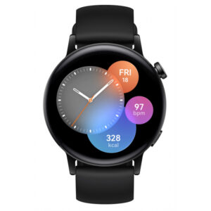 HUAWEI WATCH GT 3 42mm Active Noir / GPS / Bluetooth 5.1 / Microphone / Charge sans fil