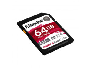 Kingston Canvas React Plus 64 GB SDXC UHS-II U3 V90 Full HD/4K/8K SDR2/64GB