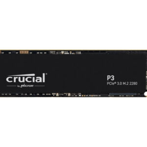 Crucial SSD M.2 2TB P3 NVMe PCIe 3.0 x 4 CT2000P3SSD8