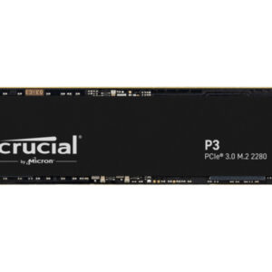 Crucial P3 SSD 1TB M.2 PCIe - CT1000P3SSD8