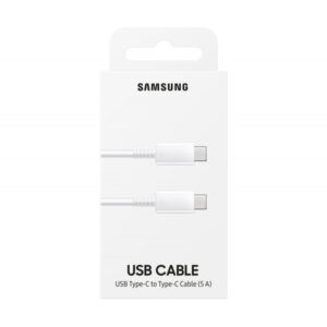 Samsung USB C zu USB C Kabel 2.0 1m Weiß EP-DN975BWEGWW