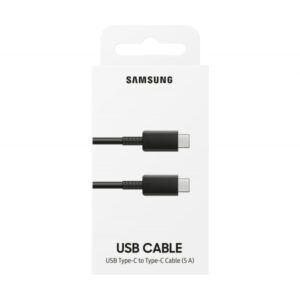 Samsung USB Type C zu Type C Kabel 1m Schwarz EP-DN975BBEGWW