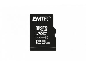 MicroSDXC 128GB EMTEC +Adapter CL10 CLASSIC Blister