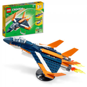 LEGO Creator - L?avion supersonique 3en1 (31126)