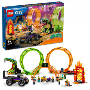 LEGO City - Stuntz L?arène de cascade avec double looping (60339)
