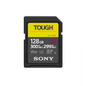 Sony Carte Mémoire SDXC Pro Tough 128GB Class 10 UHS-II U3 - Capacité étendue SFG1TG