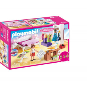 Playmobil Dollhouse - Chambre avec espace couture (70208)