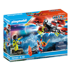 Playmobil City Action - Détresse en mer  récupération du plongeur (70143)