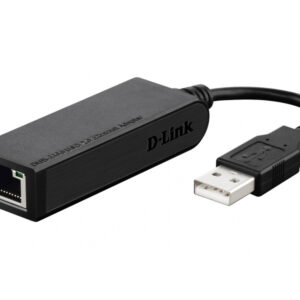 D-Link Avec fil - USB - Ethernet - 100 Mbit/s - Noir DUB-E100