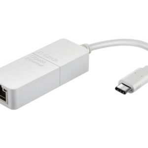 D-Link Adaptateur réseau USB-C 3.0 vers Gigabit Ethernet Blanc -  DUB-E130