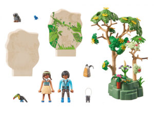 Playmobil Wiltopia - Forêt tropicale avec veilleuse (71009)
