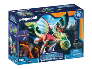 Playmobil Dragons Les Neuf Royaumes - Panache & Alex (71083)