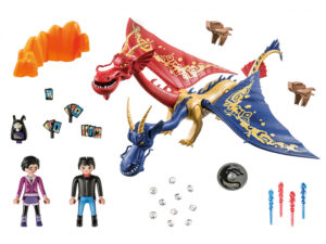 Playmobil Dragons Les Neuf Royaumes - Wu et Wei & Jun (71080)